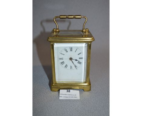 Brass Carriage Clock 