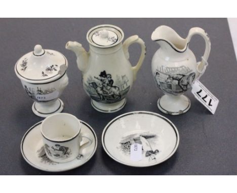 19th Century Child's part tea service
