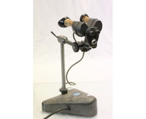 A vintage C Barker of London optical instrument possibly for opticians.