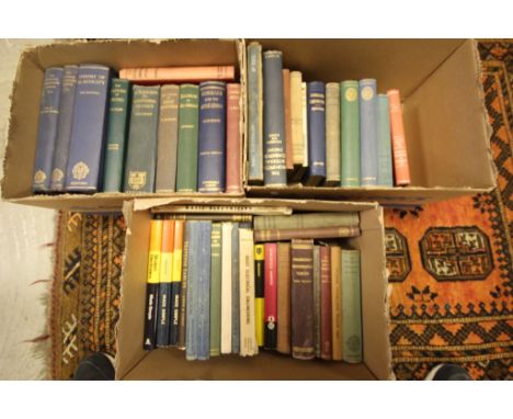 Collection of vintage mainly Technical hardback books in two boxes