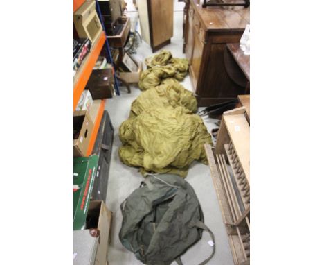 Vintage silk Parachute with bag