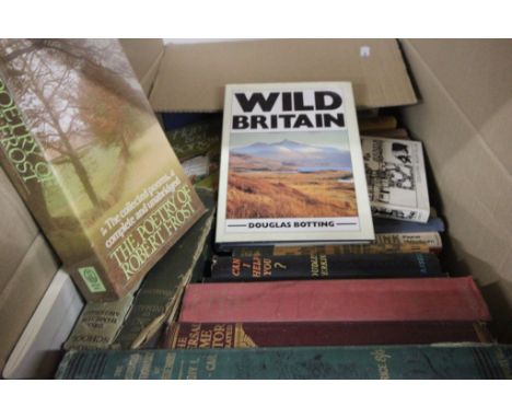 Five boxes of mixed vintage Hardback & Paperback books