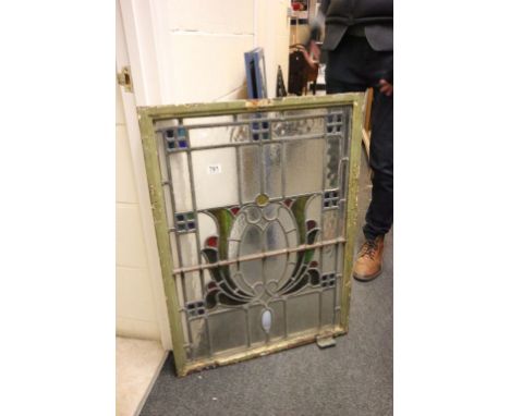 Vintage Stained Glass Window
