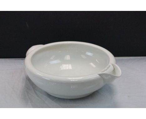 Vintage ceramic Patent Hygienic Milk Bowl