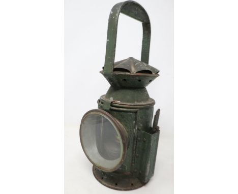 Eastgate &amp; Sons Birmingham, 1945 dated paraffin lamp with broad arrow. UK P&amp;P Group 2 (£20+VAT for the first lot and 