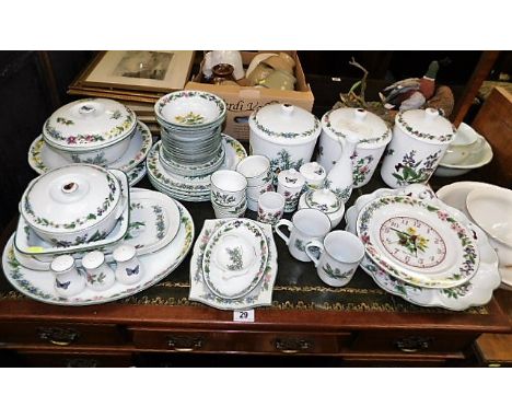 A quantity of Royal Worcester Herbs kitchen wares 
