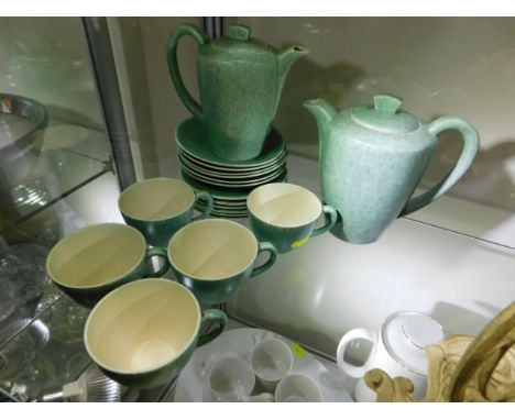 A retro Poole pottery tea &amp; coffee set