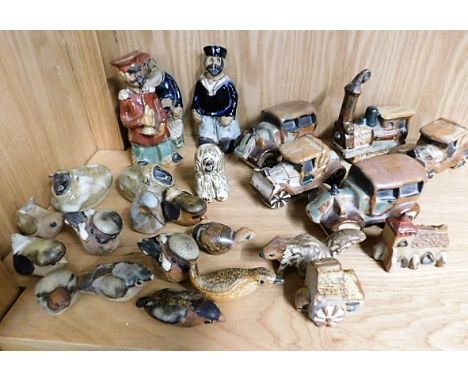 A quantity of Cornish Tremar pottery item
