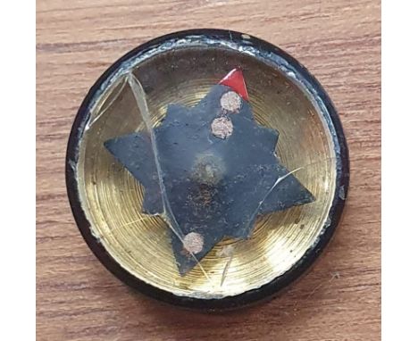 A tiny WWII RAF Escape Compass - 0.55" diameter.