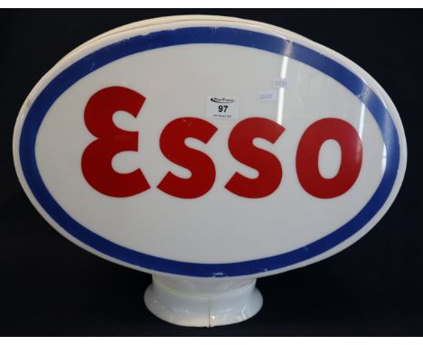 Advertising plastic Esso globe, possibly from the top of a petrol pump.(B.P. 24% incl. VAT)