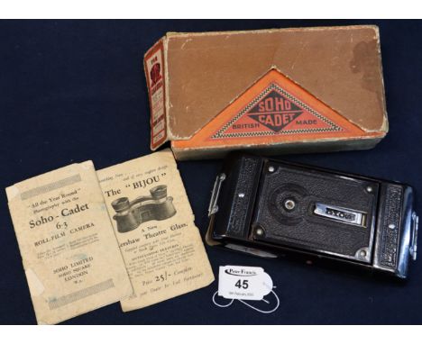 Vintage 'The Soho cadet camera' in original box. (B.P. 24% incl. VAT)