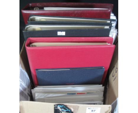 Great Britain collection in albums, including Royal Mail album of First Day Covers and various other loose covers and present