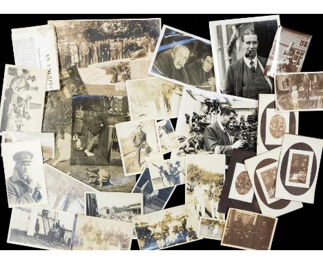 England to Australia, album photographs, depicting life on board, family shots, photographs in army uniform and other informa