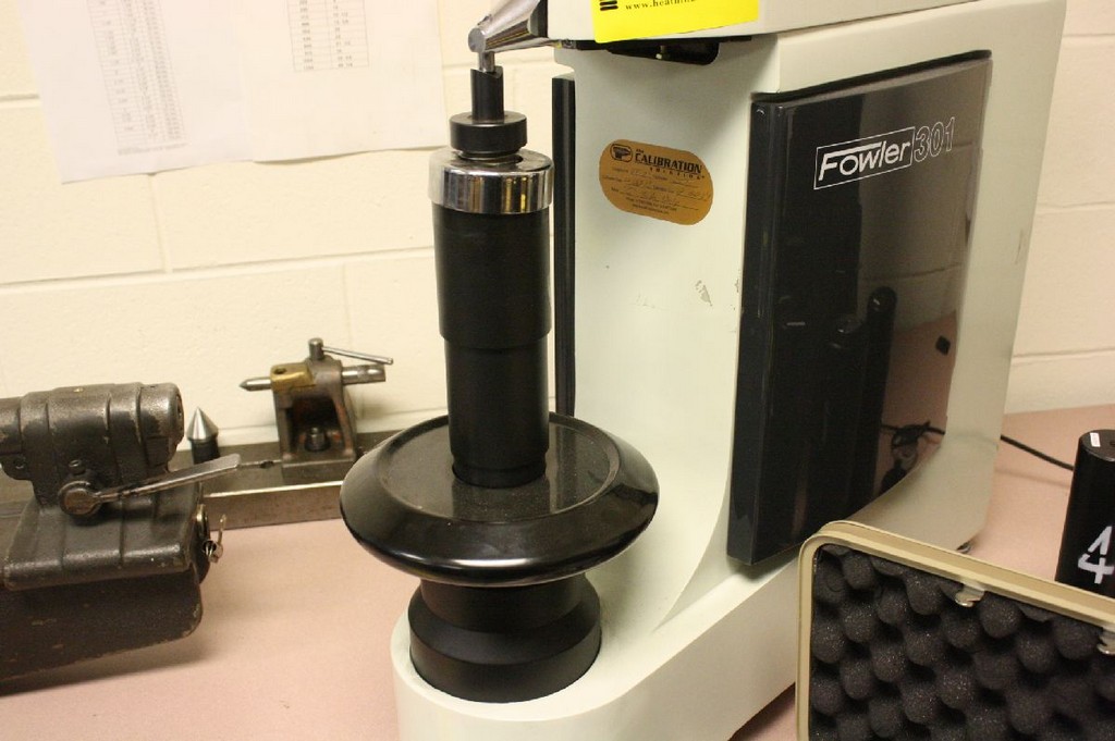 FOWLER MODEL TH301 MICROPROCESSOR ROCKWELL HARDNESS TESTER, S/N