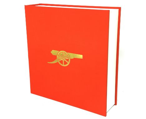 Arsenal Football Club - Classic Edition Arsenal Opus Presentation Book, Limited edition number 176 of 1500. Leather bound boo