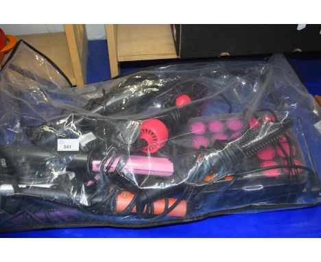 Quantity of hair tools to include straightners, curling tongs, blow dryers etc