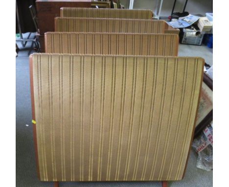 FOUR VINTAGE QUAD LOUDSPEAKERS, together with Quad pre amp and Quad 303 power amplifier etc.