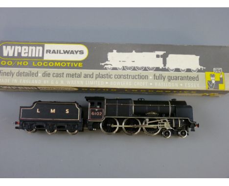 MODEL RAILWAY - a Wrenn W2261/5P no. 6102 'Black Watch', Royal Scot Class, only sixty one made, 5 pole, mint with instruction
