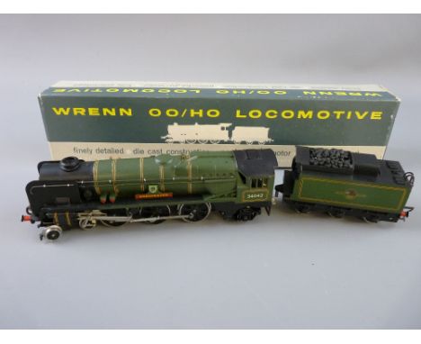 MODEL RAILWAY - a Wrenn W2236 4-6-2 West Country BR 'Dorchester', no. 34042, boxed, near mint, test run and serviced