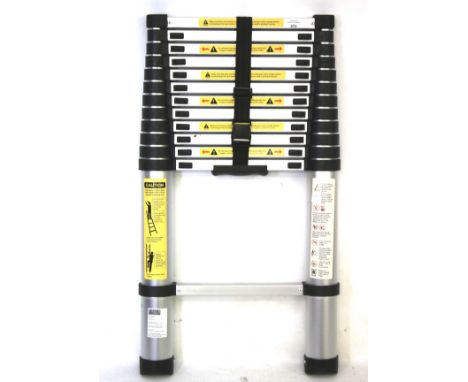 A telescoping ladder. By New Eastwest Co. Ltd model LP230943 max. 3.8m