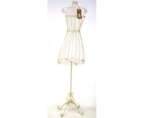 A French mannequin. On a scrolling frame, H145cm