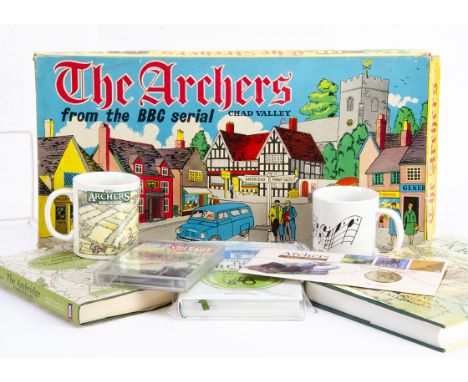 The Archers memorabilia, a collection of The Archer's memorabilia that includes three books in perfect condition, The Ambridg