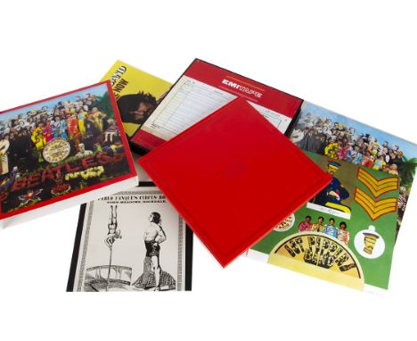 The Beatles Box Set, Sgt Pepper Box Set released 2017 on Apple (602557455328) - four CDs / Blue Ray / Hardback Book / Posters