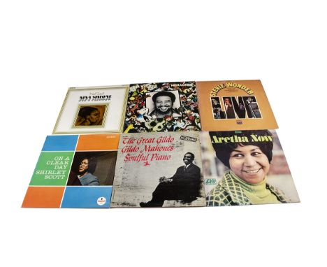 Soul / Jazz / Pop LPs, approximately fifty albums of mainly Soul, Jazz, Pop and Disco and with artists including Aretha Frank