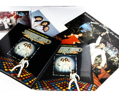 Saturday Night Fever Box Set, 40th Anniversary Deluxe Edition Box Set released 2017 on Capitol (B0027196-80) - 2 LP / 2 CD se