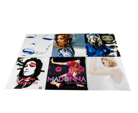 Madonna LPs, seven albums comprising Erotica (Double), Ray of Light (Double), American Life (Double), Confessions on a Dance 
