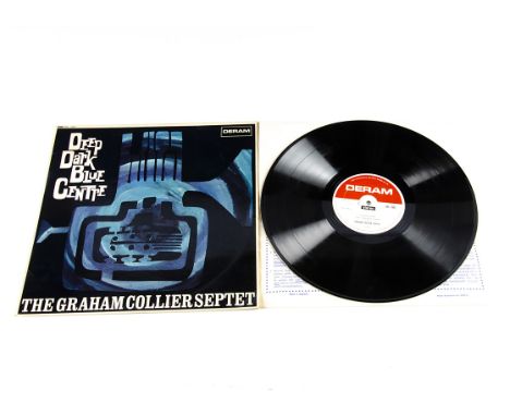 Graham Collier LP, The Graham Collier Septet - Deep Dark Blue Centre LP - Original UK Stereo release 1967 on Deram (SML 1005)