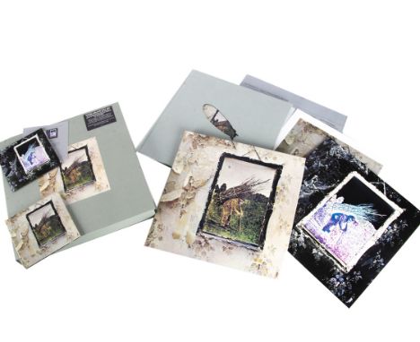 Led Zeppelin Box Set, Led Zeppelin IV - Deluxe Box Set - two LP, two CD set released 2014 on Swansong (8122796431) - in stick