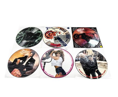 Picture Discs, thirteen Picture Discs of albums and singles with artists comprising Michael Jackson, Meat Loaf, Ultravox, Dur