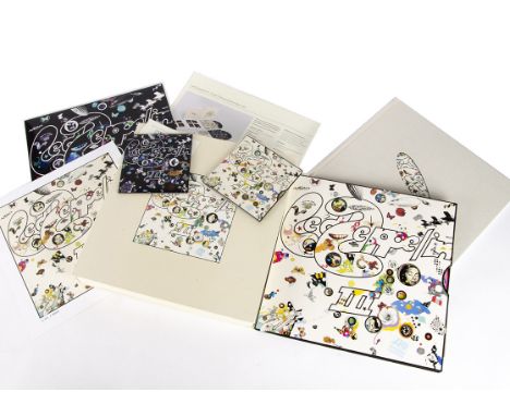 Led Zeppelin Box Set, Led Zeppelin III Deluxe Box Set - two LP, two CD set released 2014 on Swansong (8122796435) - in case w
