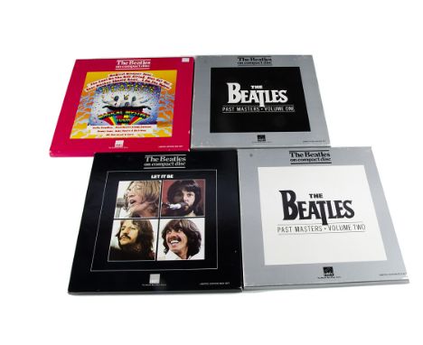 Beatles CD Box Sets, four CD Box Sets, all with respective Badges and Book comprising Past Masters Volumes One and Two, Magic