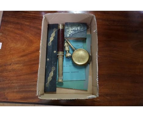 Ottway London Heavy Antique Vintage With Hardwood Box Details about   Brass Telescope 34" W 