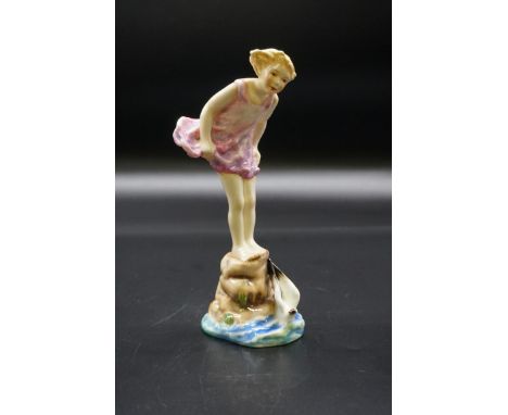 A Royal Worcester figure of&nbsp;'Sea Breeze', 3008, 21cm high. 