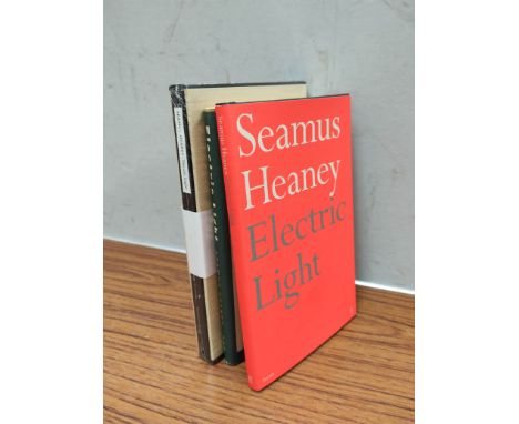 HEANEY SEAMUS.&nbsp; &nbsp;Electric Light. Ltd. ed. 297/300 signed by Heaney. Slip case, sealed in orig. plastic wrapper. 200