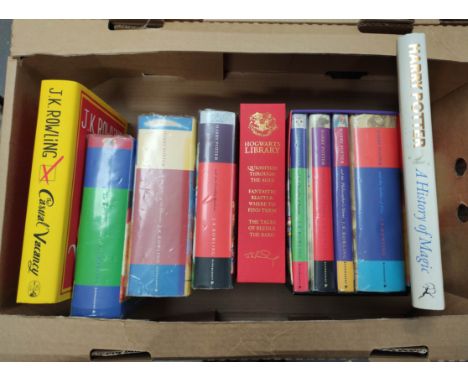 ROWLING J. K.&nbsp;&nbsp;Various vols. incl. 1st's in d.w's of Half-Blood Prince, Order of the Phoenix &amp; Deathly Hallows.