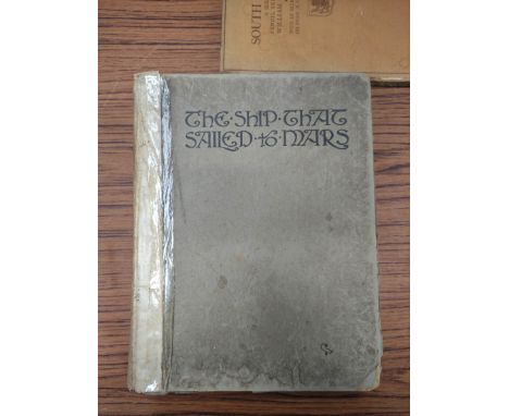 TIMLIN WILLIAM M.  The Ship That Sailed To Mars, A Fantasy. Tipped in col. plates & text. Quarto. Orig. brds., tape reps. & r