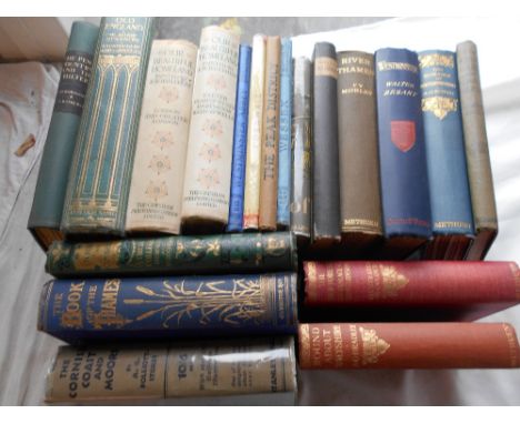HALL, S.C.   The Book of the Thames   new ed. n.d.   London, lrg.8vo orig. gt. dec. cl. plus FOLLIOTT-STOKES,  A.G.   The Cor
