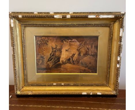 ***AWAY***
After John Frederick Herring Senior, an impressed wooden print of 'The Three Members of the Temperance Society.&nb