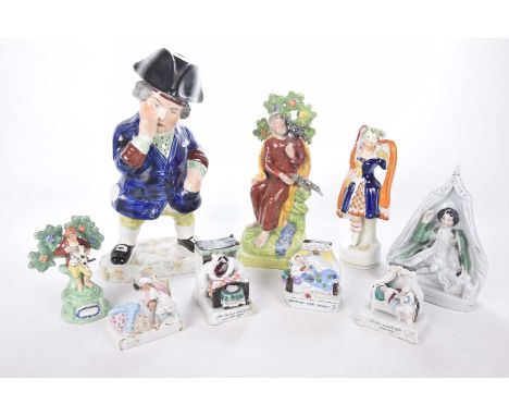 A collection of Fairings, 20th CenturyComprising 'Twelve months after marriage', 'Married for money', 'Last in bed to put out