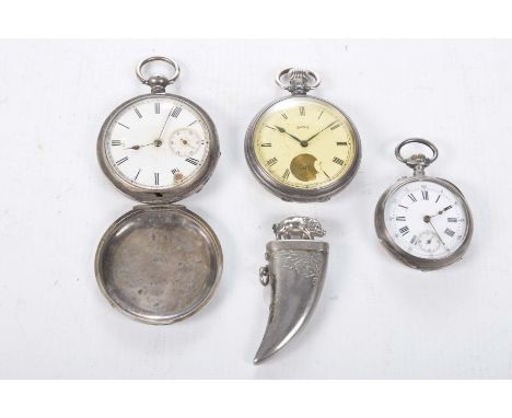 A George VI hallmarked silver cased Smiths open faced pocket watch, inscribed " Imperial Chemical Industries Ltd, present to 