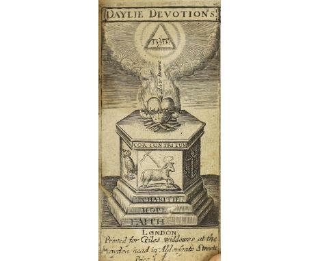 ° ° Colet, John - Dayley Devotions. Or, the Christians Morning and Evening Sacrifice ... With some short directions for a god