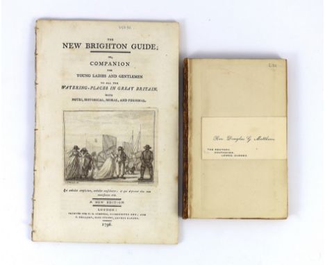 ° ° BRIGHTON: (Mossop, John) - A Description of Brighthelmstone, and its Vicinity. pictorial title vignette, folded map, disb