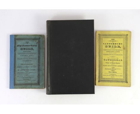 ° ° CANTERBURY: The Canterbury Guide ... new edition, with considerable additions and alterations. pictorial engraved title a