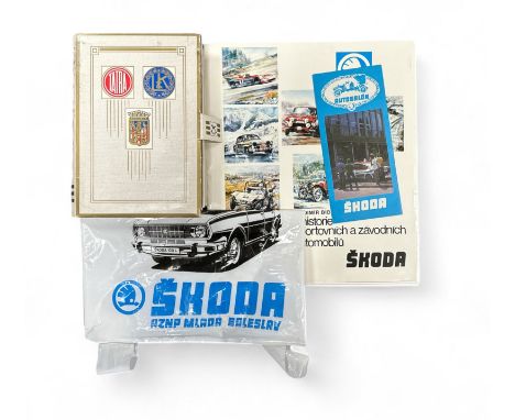 1970s Skoda collection from Skoda factory museum (Autosalon - Skoda Motor Show, Mlada Boleslav), generally excellent to good 