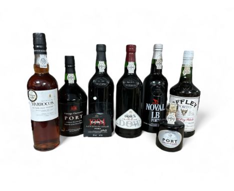 Selection of Ports to include Dow's Trademark Reserve, Dow's Late Bottled Vintage Port, Vintage Character Port, Quimta de Mar