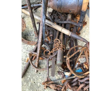 QUANTITY OF VINTAGE TOOLS ETC
